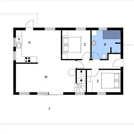Bv197-blavand-per-knoldsvej-6 Semesterbostad *